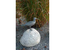 Findling mit Figur,Solitärfindlinge für Gärten - Findling 533