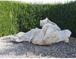 Solitärfindlinge für Gärten,Steintier - Findling 1057