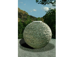 Kunstform mit Wasser,Skulpturen aus Stein,Wasserfindling - Findling 201