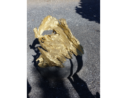 Holzskulpturen,Kunst mit Holz,Schwemmholz - Findling 1230