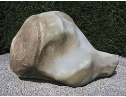 Solitärfindlinge für Gärten,Showstone,Wasserfindling - Findling 596