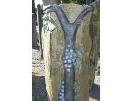 Solitärfindlinge für Gärten,Grabsteine,Kunstform,Skulpturen aus Stein - Findling 961