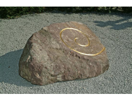 Gestaltungsstein,Symbolfindling,Kunst am Stein - Findling 83
