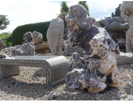 Raritäten,Showstone,Skulpturen aus Stein - findling 1190