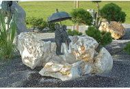 Wasserspiel mit Figur 2