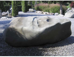 Gestaltungsstein,Vogelbad - Findling 576