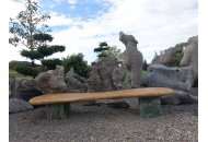 Findling 1309 - Gartenbänke-Holz