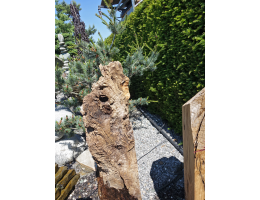 Holzskulpturen,Kunst mit Holz,Olivensockel - Findling 1031