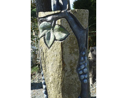 Solitärfindlinge für Gärten,Grabsteine,Kunstform,Skulpturen aus Stein - Findling 961