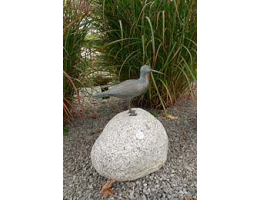 Findling mit Figur,Solitärfindlinge für Gärten - Findling 533