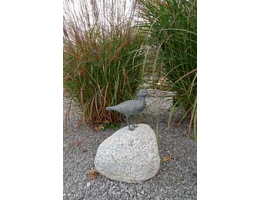 Findling mit Figur,Solitärfindlinge für Gärten - Findling 533