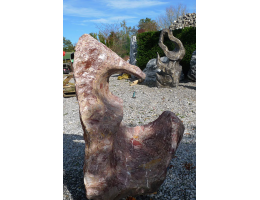 Showstone,Skulpturen aus Stein,Steintier - Findling 874